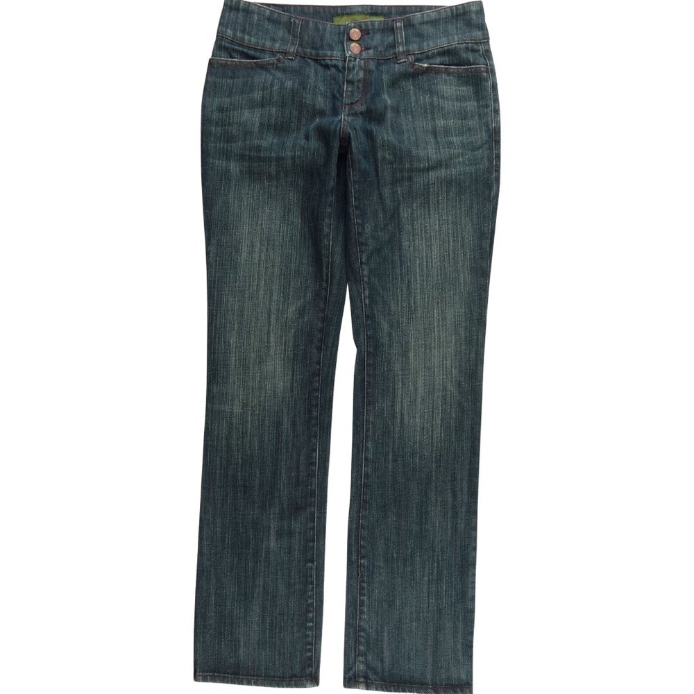 Indigo Palms Straight Leg Jeans Women's 4 Low B612